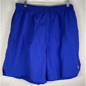 NWT Men's TYR‎ Classic Deck Shorts Swim Trunks Royal Blue W/ The Finals Logo XXL